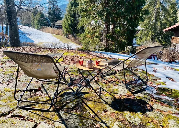 公寓 Rochebrune, 2 Cosy, Terrasse, Et Centre A Pied